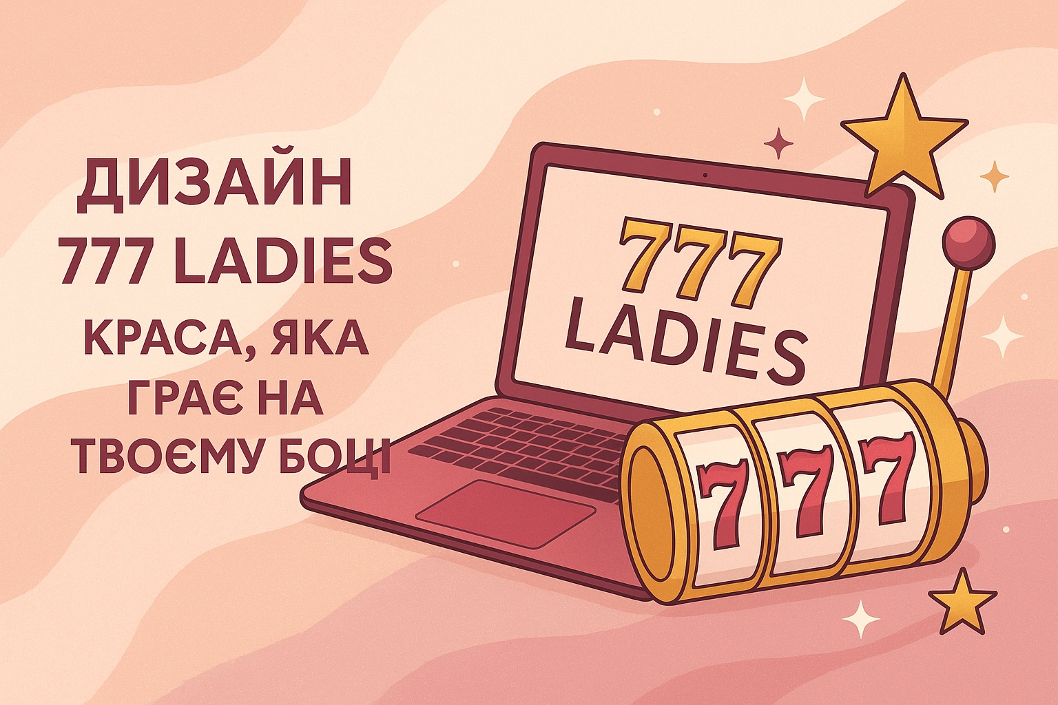 Дизайн 777 Ladies: краса, яка грає на твоєму боці