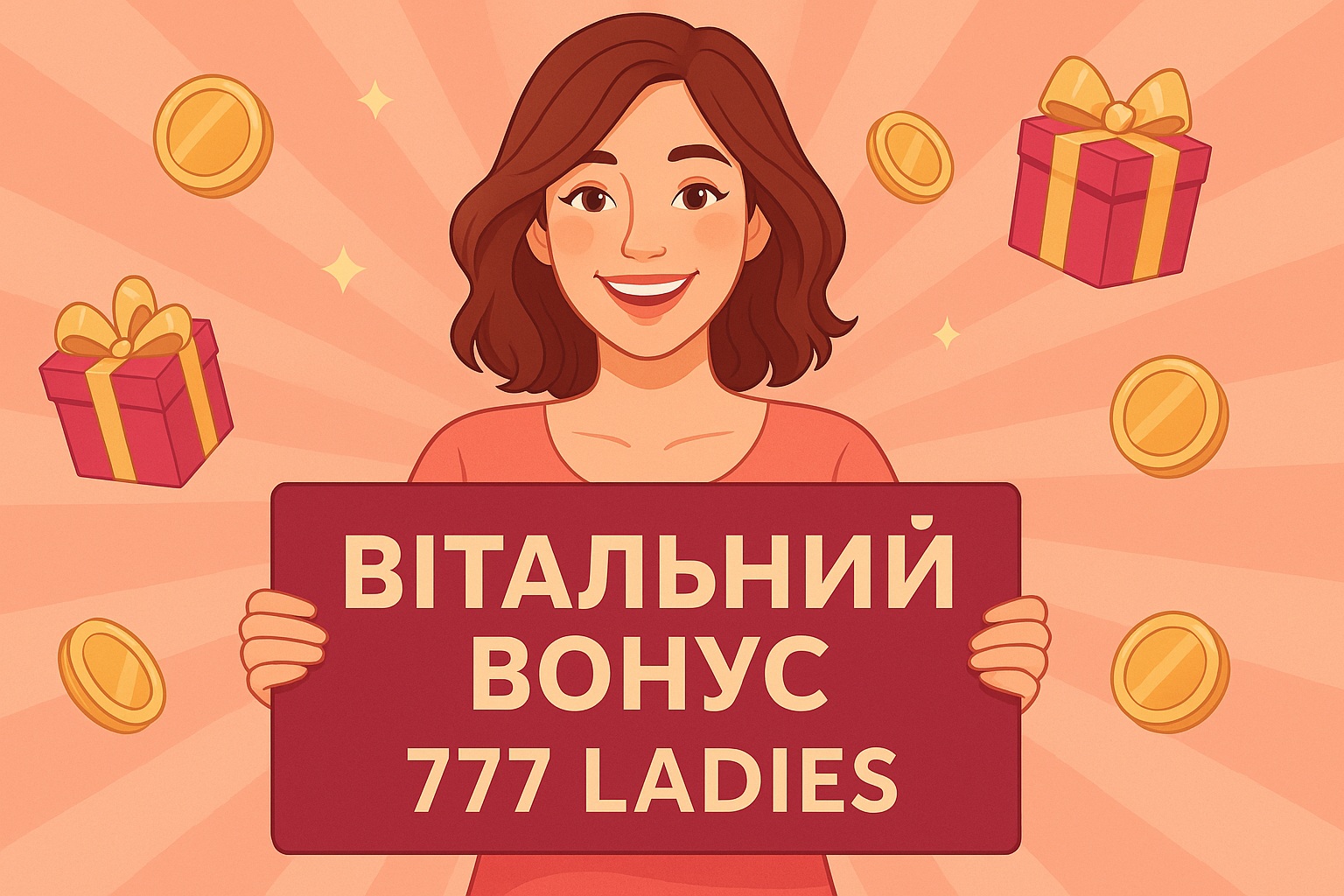 Вітальний бонус 777 Ladies: твій перший крок до удачі