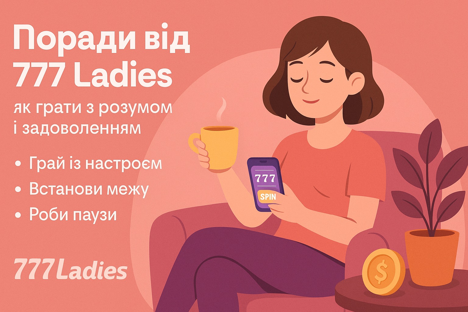 Поради від 777 Ladies: як грати з розумом і задоволенням